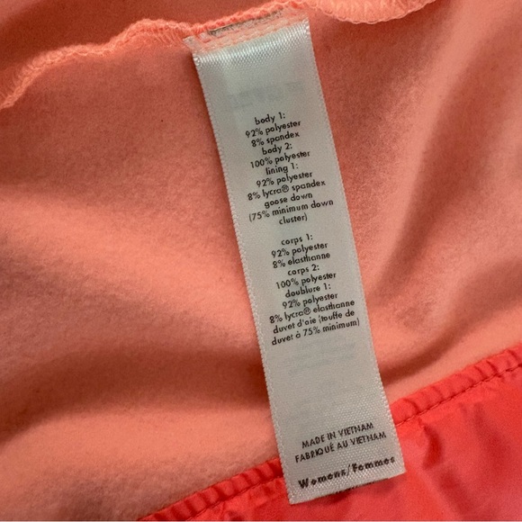 Lucy Coral and Pink Quilted Vest - Picture 9 of 10